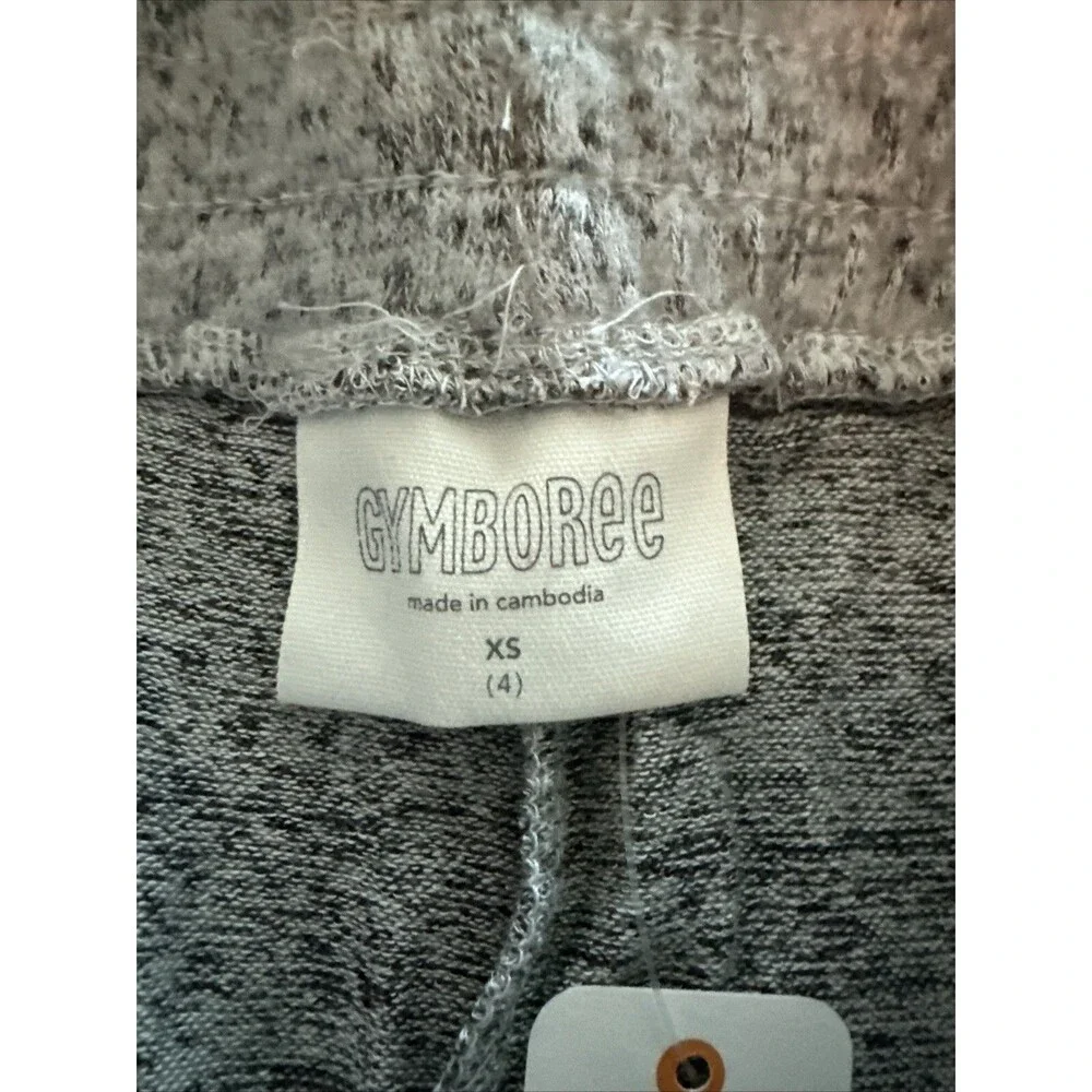 New Gymboree Gray Cozy Sweatpants Joggers Pants Play, Size 4